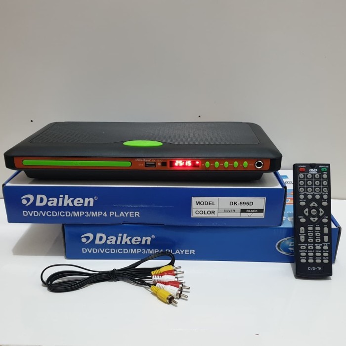 DVD / VCD / CD / MP3 / MP4 / USB Player / Karaoke DAIKEN DK-595D