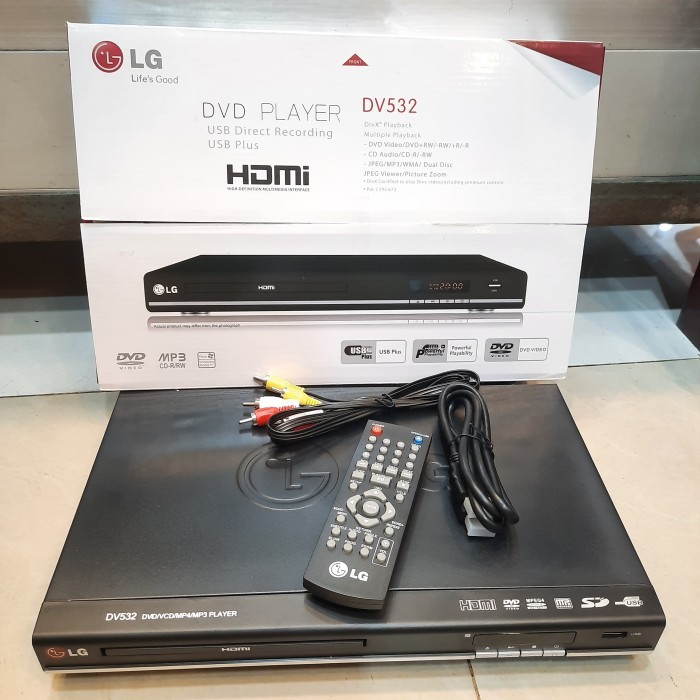 TERBARU PLAYER LG DV-532 DVD / VCD / CD / USB
