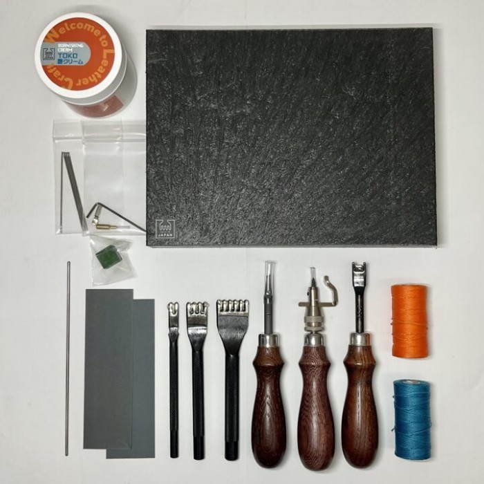 

OKA Welcome to PRO LEATHER CRAFT KIT - Hand Sewing Kit PRO - JAPAN