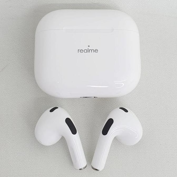 Headset Bluetooth Realme Airbuds Original Earbuds Wireless Earphone Terlaris