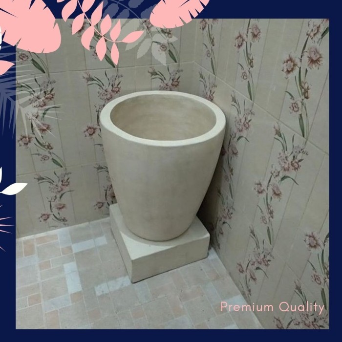 BAK MANDI MINIMALIS, BAK MANDI MODERN TIPE GELAS BALI KODE 153