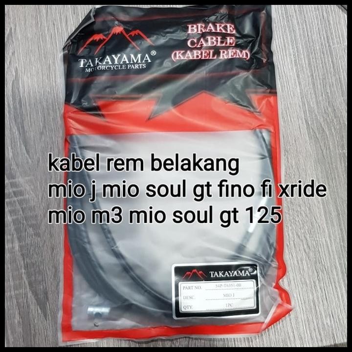 Kabel Rem Belakang Mio M3 Kabel Rem Mio Soul Gt 125 Fino 125 Mio Z