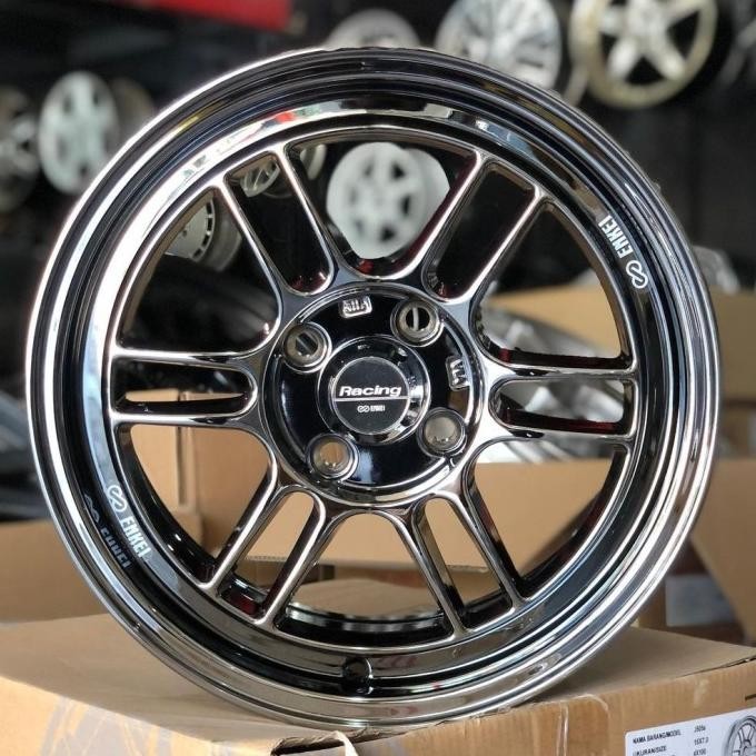 Masih Ada Velg Mobil Ring 15 Enkei Rpf1 Sbc Black Chrome Velg R15 Jazz Brio City