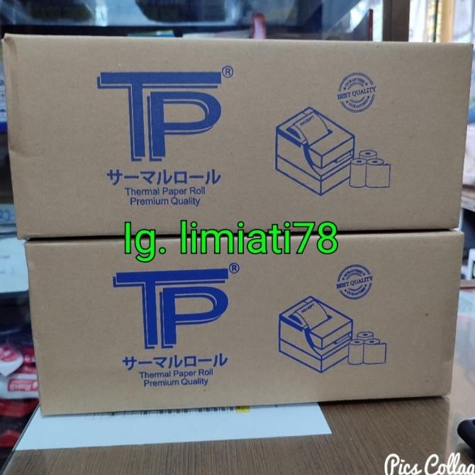 

Kertas Thermal 57 x 30 / 57x30 / 58 x 30 / 58x30 mm Polos coreless