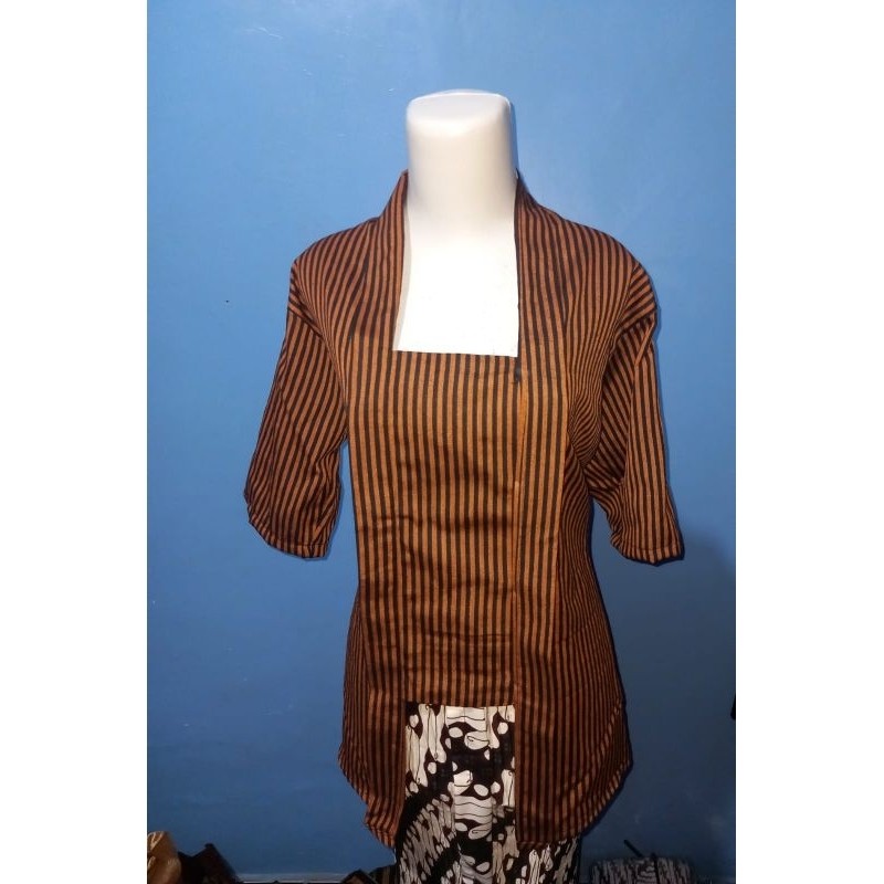 Discount Kebaya Lurik Kutubaru Lengan Pendek