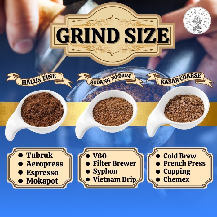 

Kopi Arabika Halu Banana Honey 250 Gram Sutoyo Coffee
