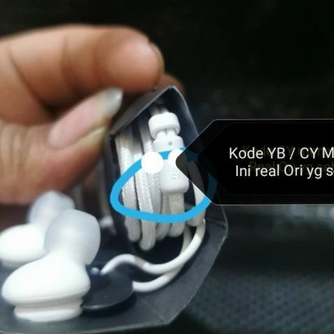 Headset Earphone Samsung Akg S10+ Putih ORIGINAL Bawaan Copotan dr Hp Terlaris