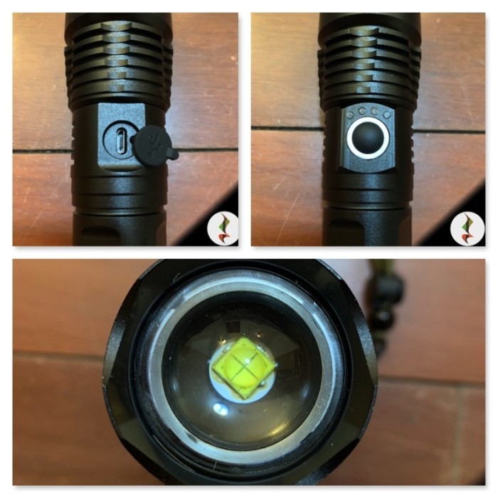 Senter Led Xhp 50 Ultrafire Cree Compact Baterai 26650 Rechargeable