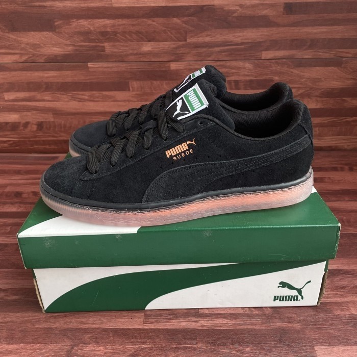 Puma Suede Transcluent Black Original Bnib Resmi