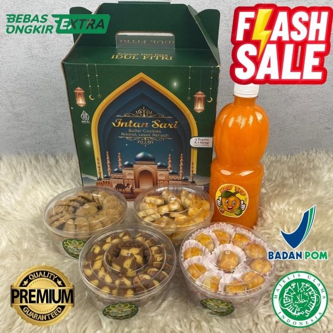 

New Sale Paket Kue Kering Lebaran Sirup Parcel Ramadhan Hampers Kue Kering Top Terbaik