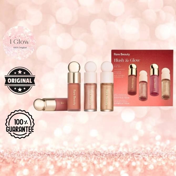 BEST SELLER RARE BEAUTY BLUSH & GLOW 4 PIECE MINI SET