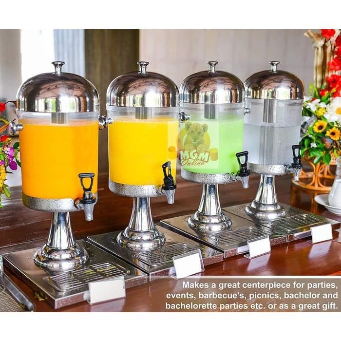 Hotel Juice Dispenser 8L Stainless / Dispenser Tower Baru