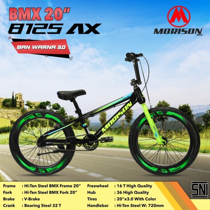 SEPEDA BMX 20" MORISON BAN BESAR KODE 591