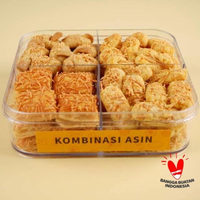 

New Ina Cookies Kombinasi Asin Kue Lebaran Favorite Best Seller Pengiriman Cepat