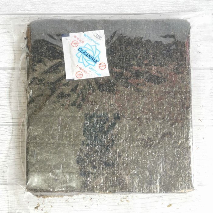 

MANJUN YAKI SUSHI NORI RUMPUT LAUT 125GR ISI 50 SHEET VEGETARIAN VEGAN