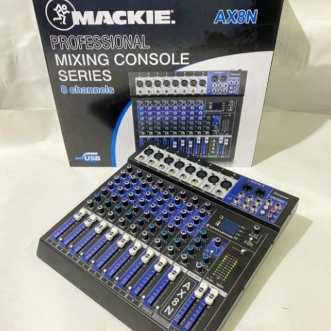 Murah Mixer Mackie Ax8N Bluetooth Original 8 Channel