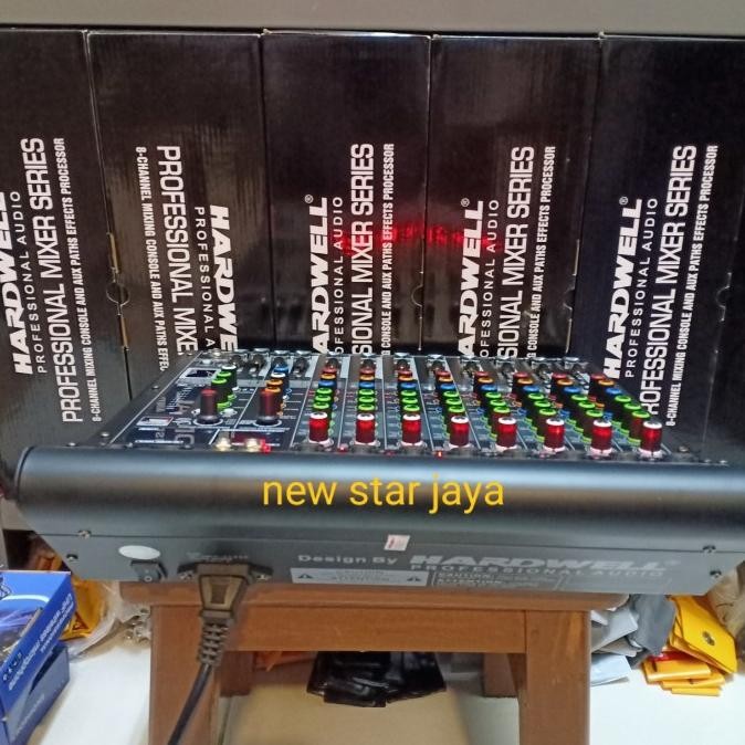 Sale Mixer Audio Hardwell Mark 8. Mixer 8Ch.