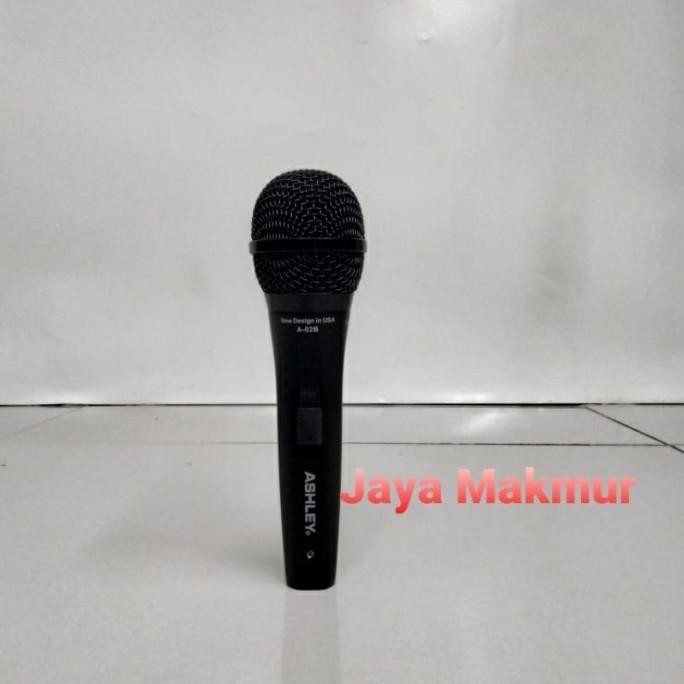 Murah Microphone Ashley A02 B Mic Kabel Original