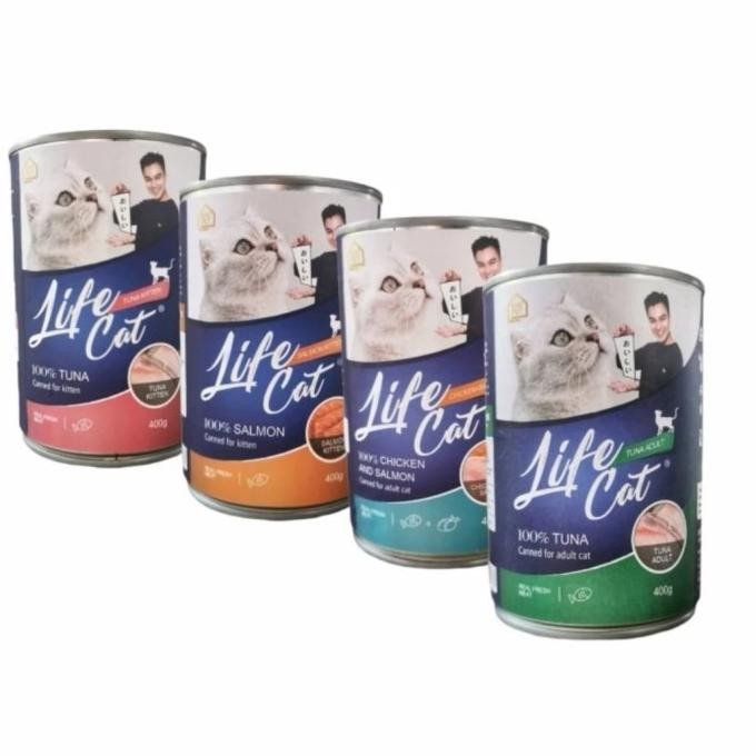 Grosir Makanan Kucing Life Cat Kaleng 1 Dus Life Cat Dus 1 Box Life Cat Dus