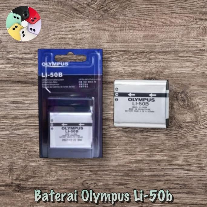 Baterai Olympus Li-50B For Charger Li-50C Battery Camera