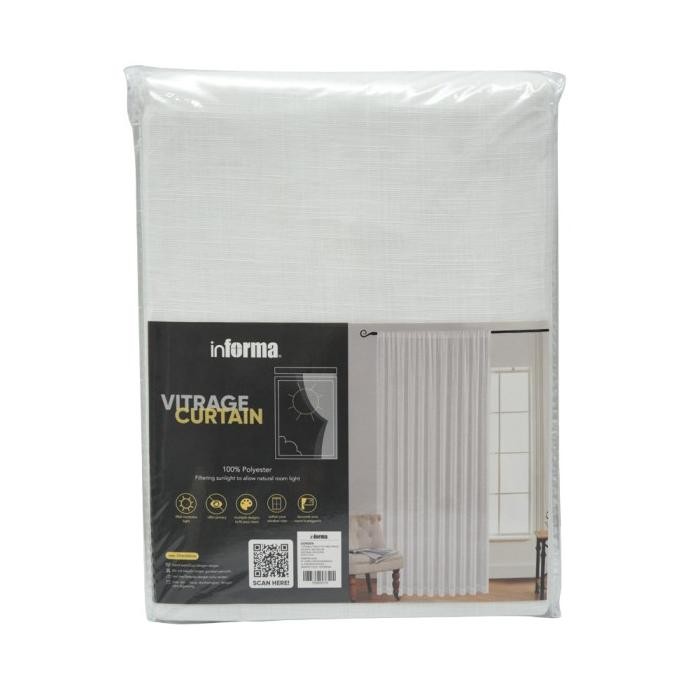Promo Informa - Informa 280X300 Cm Vitrace Gorden Textured - Putih