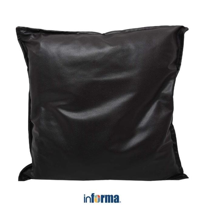 Sale Informa - Informa 50X50 Cm Bantal Sofa Kulit - Hitam
