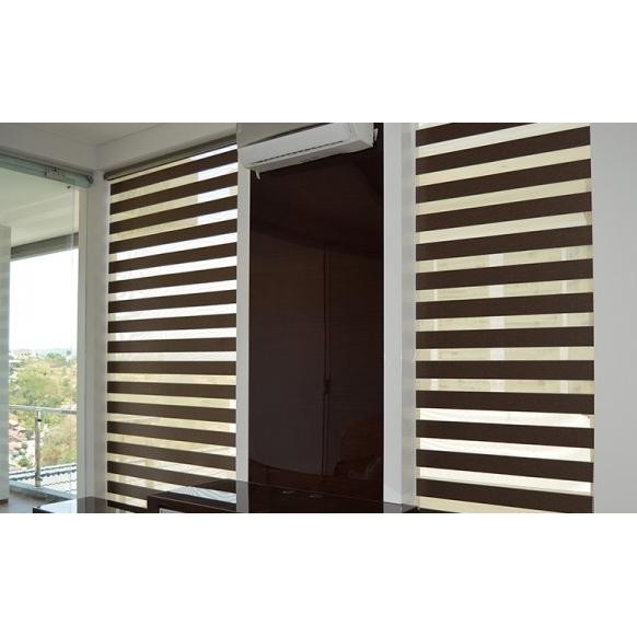 Grosir Onna Rainbow Blinds - Tirai Jendela Gulung Tarik Roller Blinds Zebra