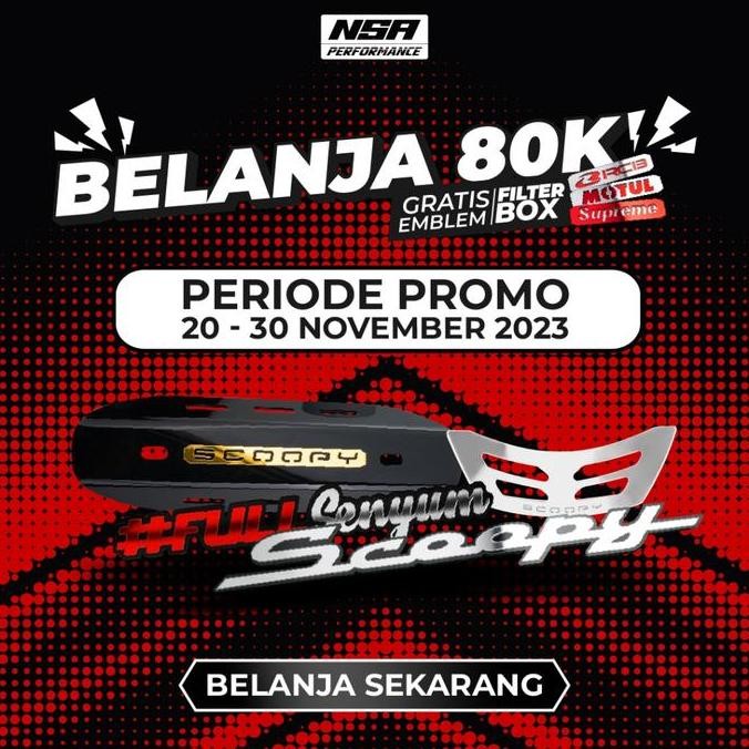 Nsa Cover Knalpot Scoopy Tutup Knalpot All Honda Scoopy Cover Knalpot Scoopy Tameng Knalpot Scoopy B