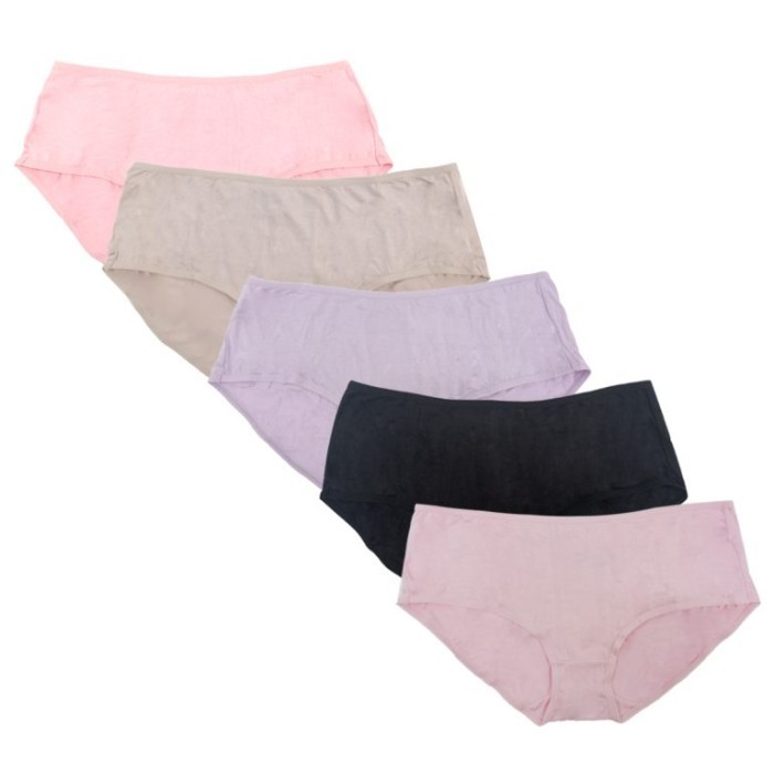 Panty Pack (Celana Dalam) Sorella Bamboo Model Boxshort (5 Pcs/Pack)