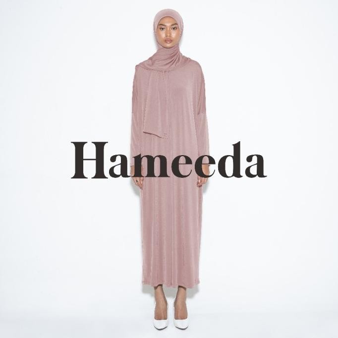 BEST SELLER HAMEEDA - SAHAR BATWING DRESS | LOOSE JERSEY DRESS BUSUI