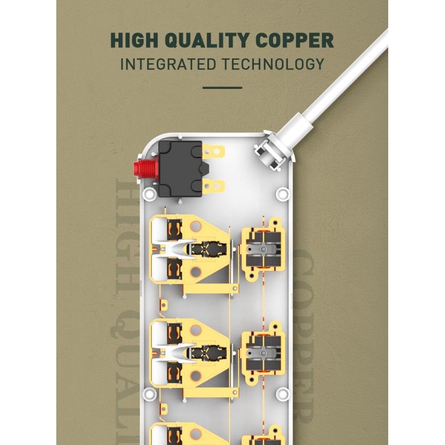 Stop Kontak LDNIO SC4408 ORIGINAL / Power Strip Socket USB Universal