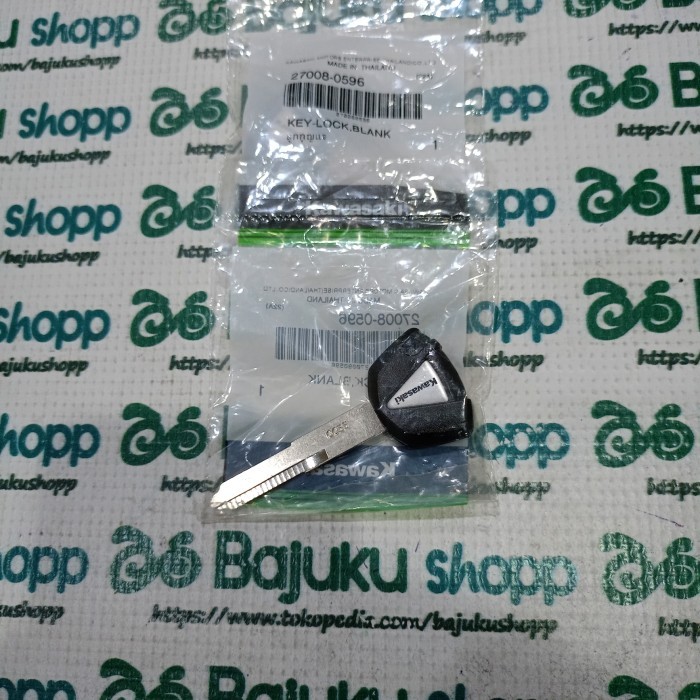 KEY LOCK BLANK ANAK KUNCI NEW NINJA 250FI 250 FI 2018 VERSYS 650 ORI