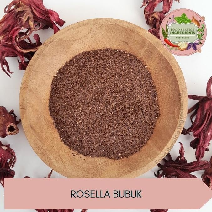 

+%+%+%] Rosella bubuk 100gr / bubuk bunga rosella/ rosella powder
