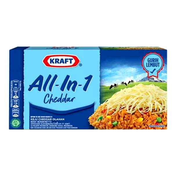 

KRAFT CHEESE ALL IN ONE 150 GR - KEJU