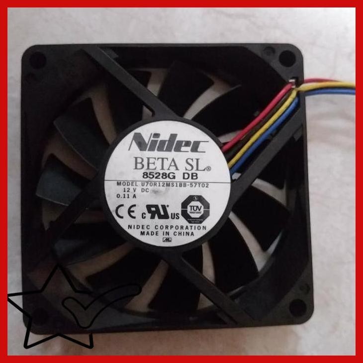 [BJY] FAN AMD 7CM NIDEC BETA SL 0.11A 4PIN