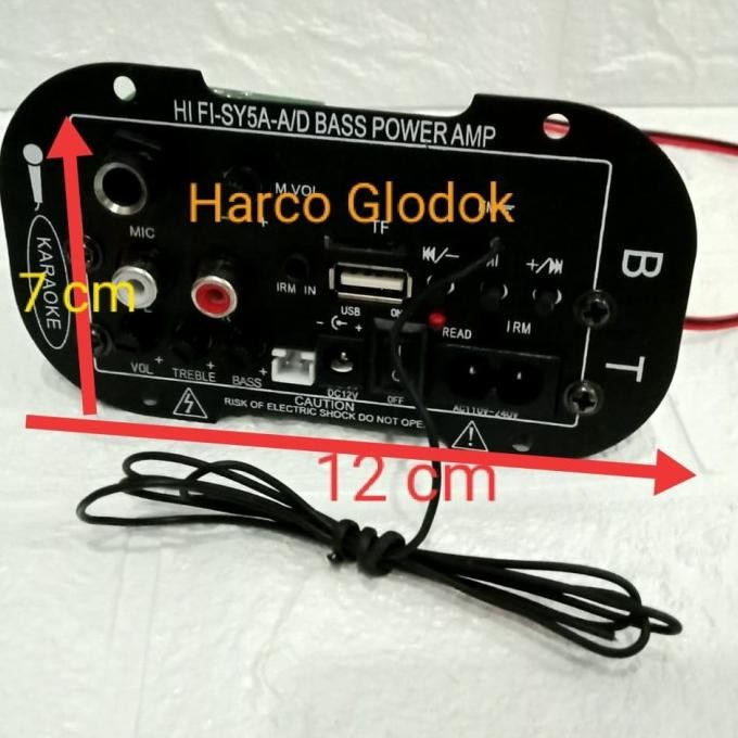 Terlaris Kit basstube modul bluetooth DC 12V karaoke USB SD card bluetooth SALE