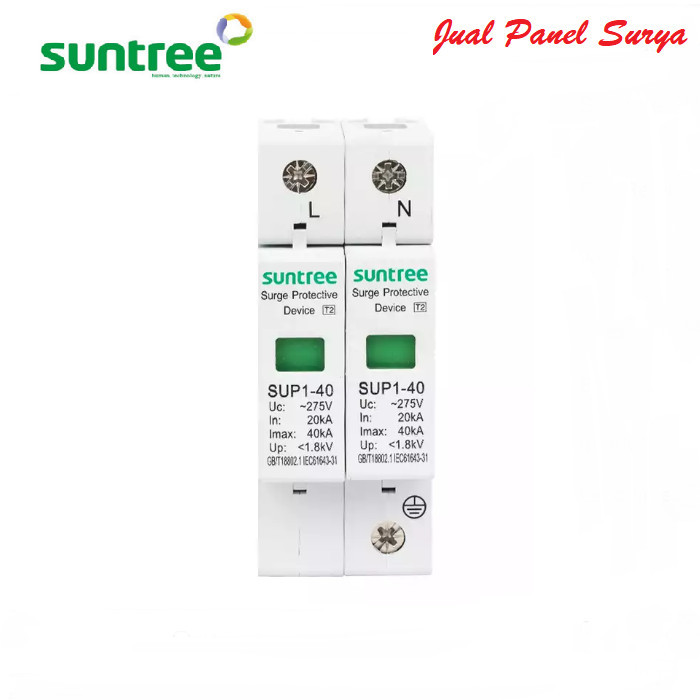 Ac Spd Ac 2P 40Ka 275V Suntree Sup1-40