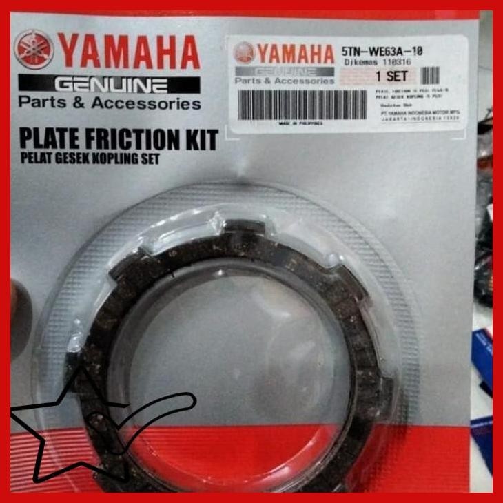 [HNA] KAMPAS KOPLING F1ZR VEGA JUPITER Z LAMA ATAU BURHAN ORI YGP SET 5BJ