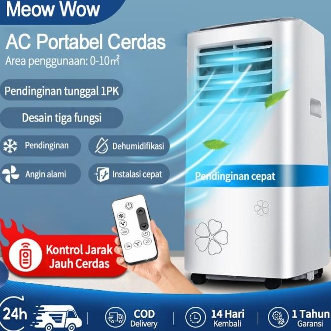 TERBARU - AC Portable 1PK-Function AC-Low-Watt-High Quality-Garansi  1 Tahun
