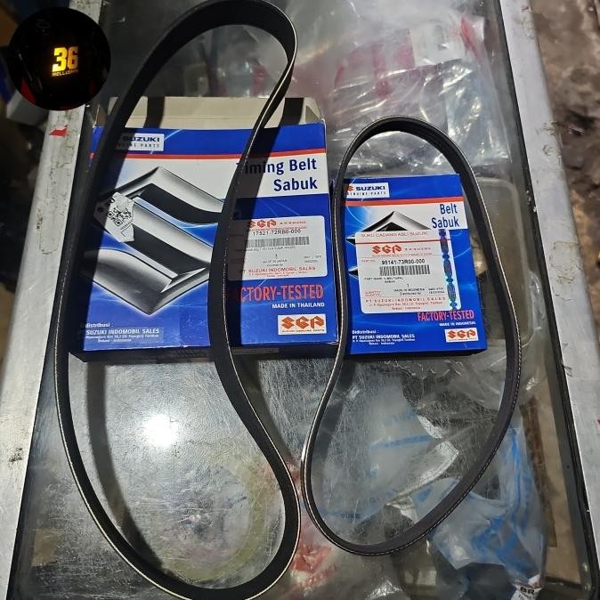 Van Belt Set Dinamo Alternator Dan Ac Suzuki All New Ertiga Hybrid / Ertiga Xl7 Hybrid Best Seller