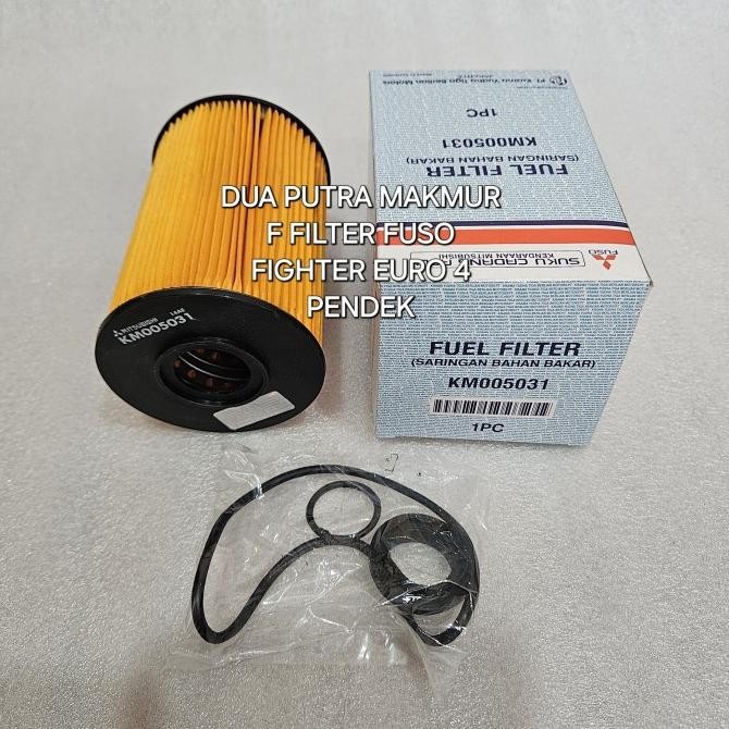 Fuel Filter Filter Solar Fuso Fighter Euro 4 Pendek Km005031 Ori