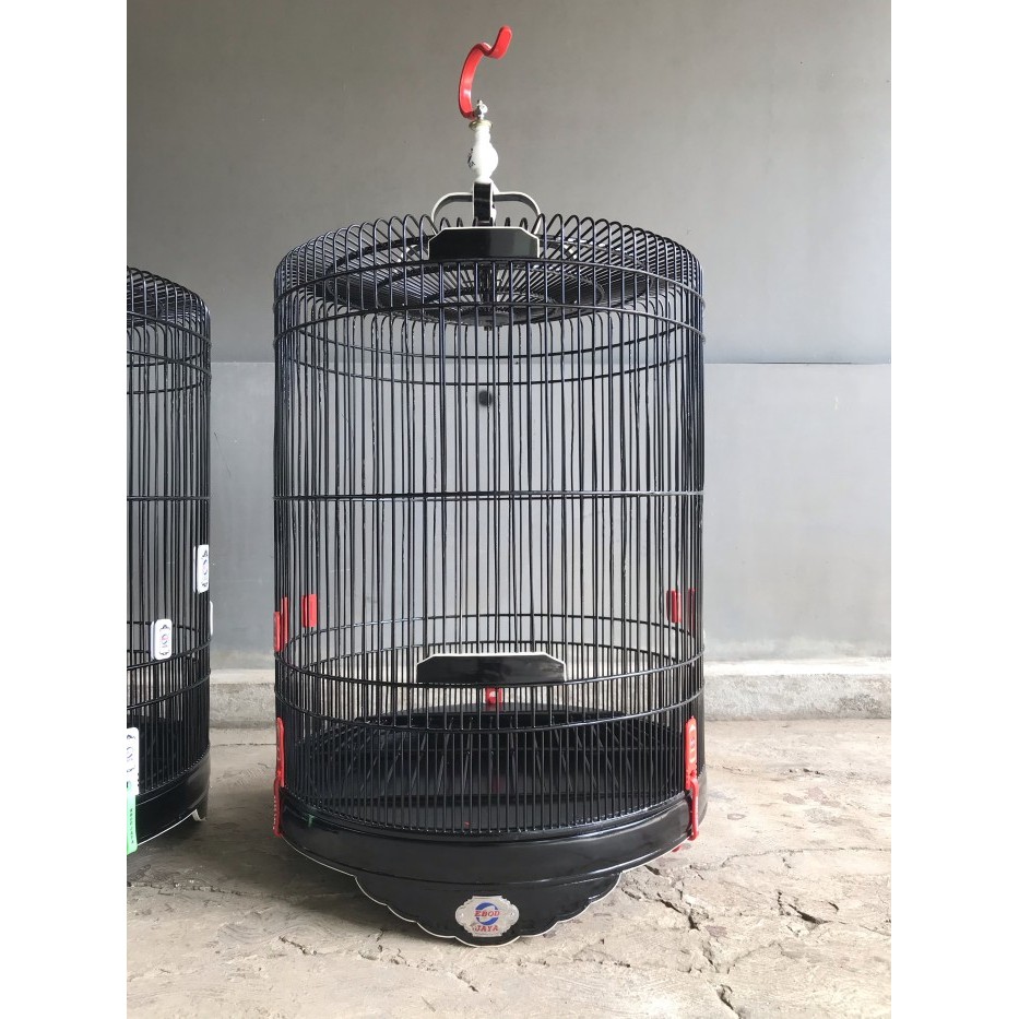 SANGKAR KANDANG BURUNG MURAI NO 1 NO 2 EBOD JAYA LIS AKRILIK ORIGINAL KODE 322