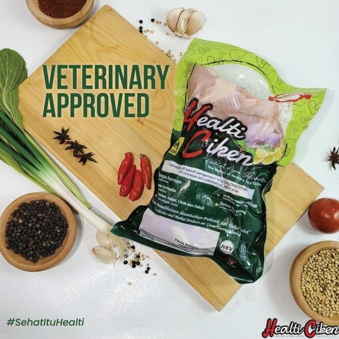 

READY HEALTI CIKEN PAHA AYAM BAWAH PROBIOTIK 0.9KG - 1KG