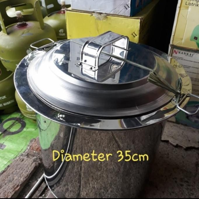 

READY DANGDANG MIE AYAM SKAT 2 STAINLESS STEEL 35CM