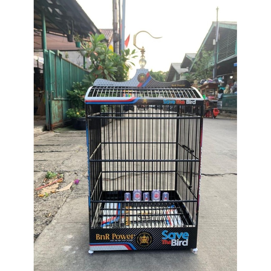 Promo Terbatas Sangkar Kandang Kotak Bnr Decal Power Aman