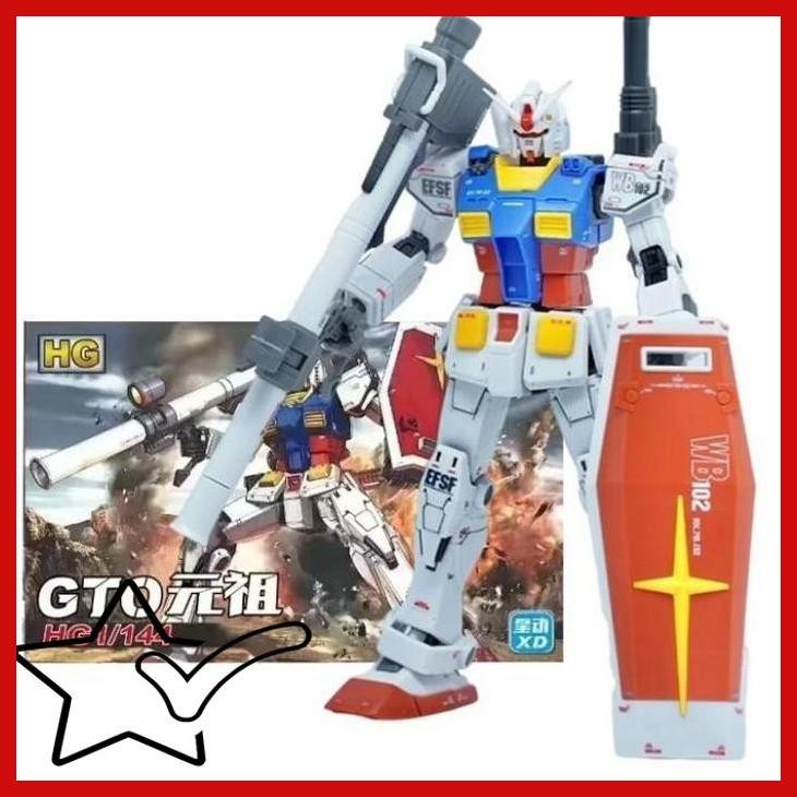 [KHR] XINGDONG HG 1/144 RX 78-2 GTO WITH DECAL