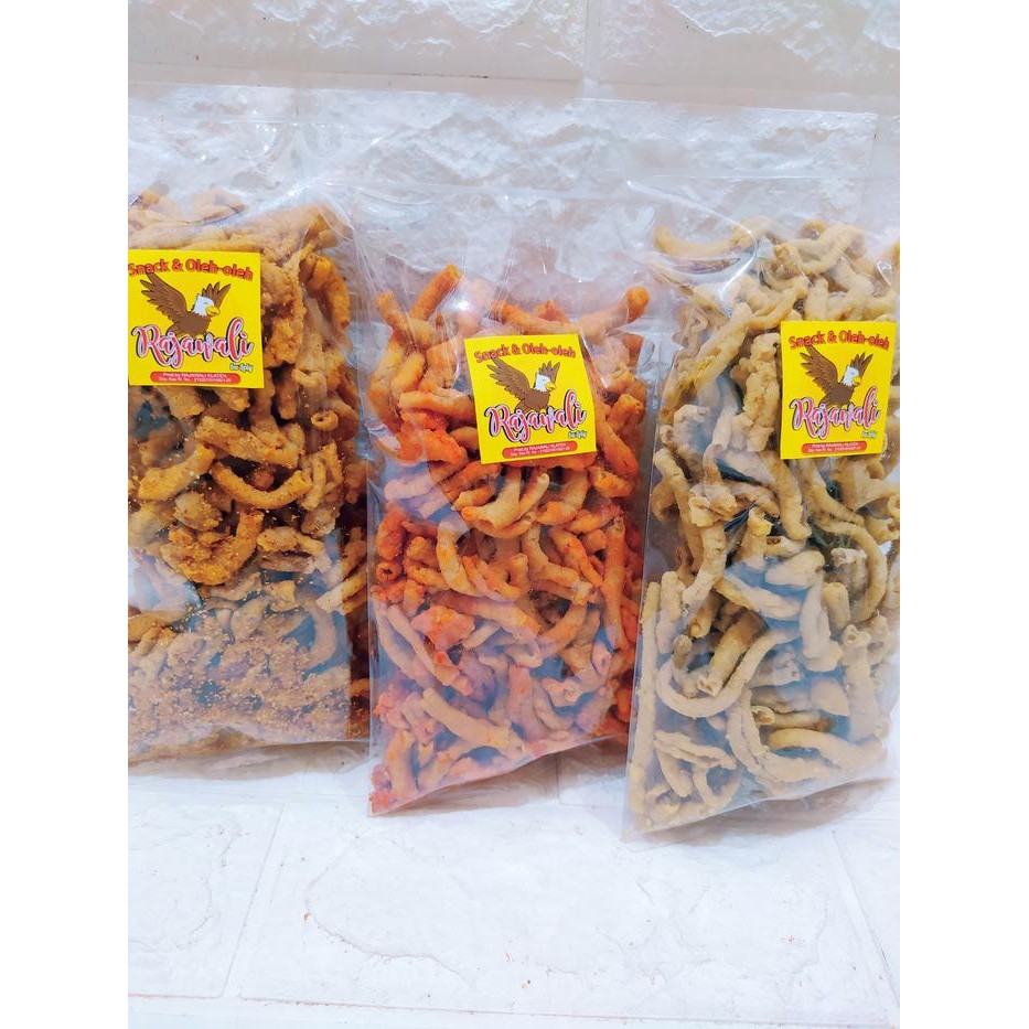 

TERMURAH 500gr KERIPIK USUS SUPER PREMIUM BU LELY GURIH ASIN / BALADO / HOT DAUN JERUK/ PEDAS ASIN