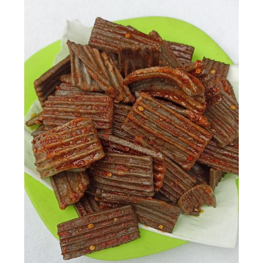 

OBRAL kerupuk jengkol pedas daun jeruk isi 1kg Cemilan Food Snack Organik Bebas gula Alami Tapioka