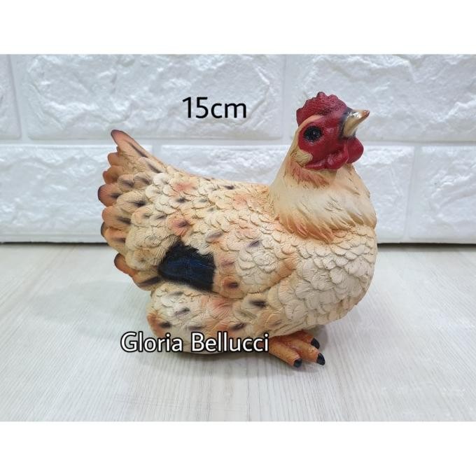 

READY PATUNG PAJANGAN AYAM BETINA MINIATUR CHICKEN SERAMA