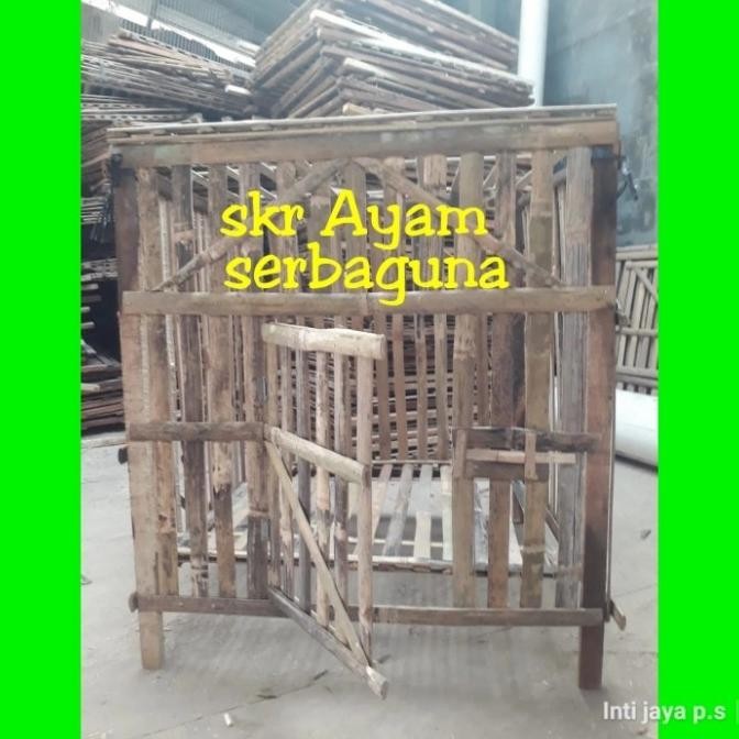 READY KANDANG AYAM SERBA GUNA SATU SET KHUSUS OJOL GRAB GOJEK SAJA